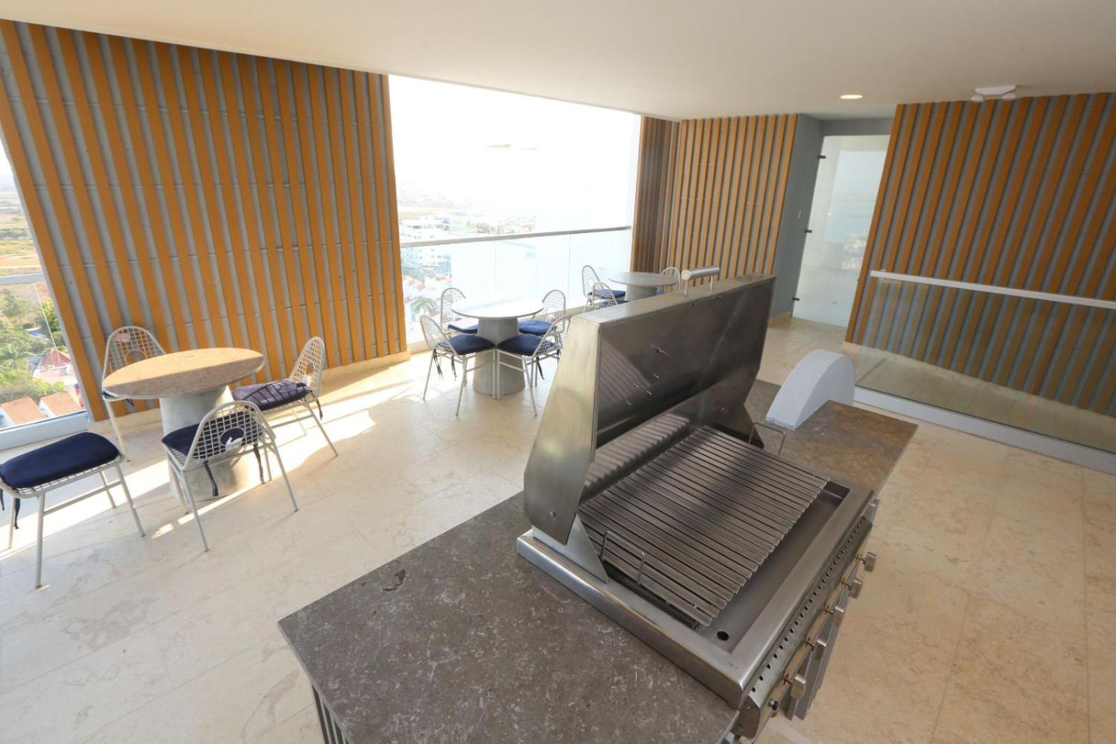 Apartamento De Lujo Frente Al Mar Con Piscina Cartagena Bagian luar foto