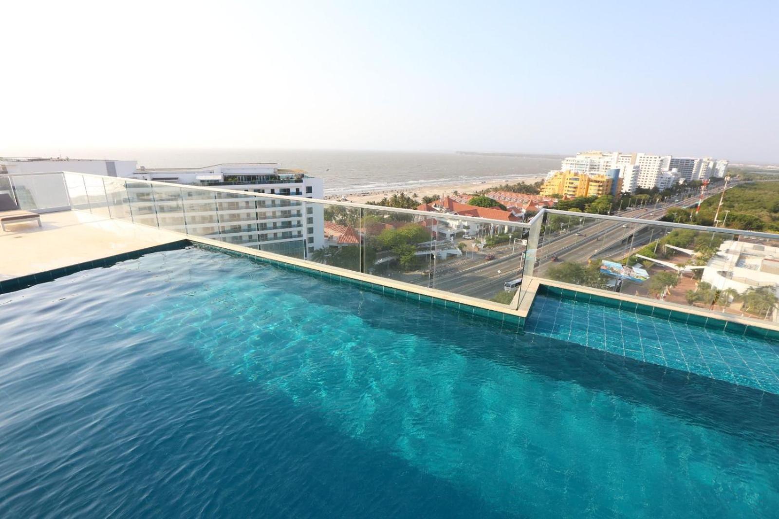Apartamento De Lujo Frente Al Mar Con Piscina Cartagena Bagian luar foto
