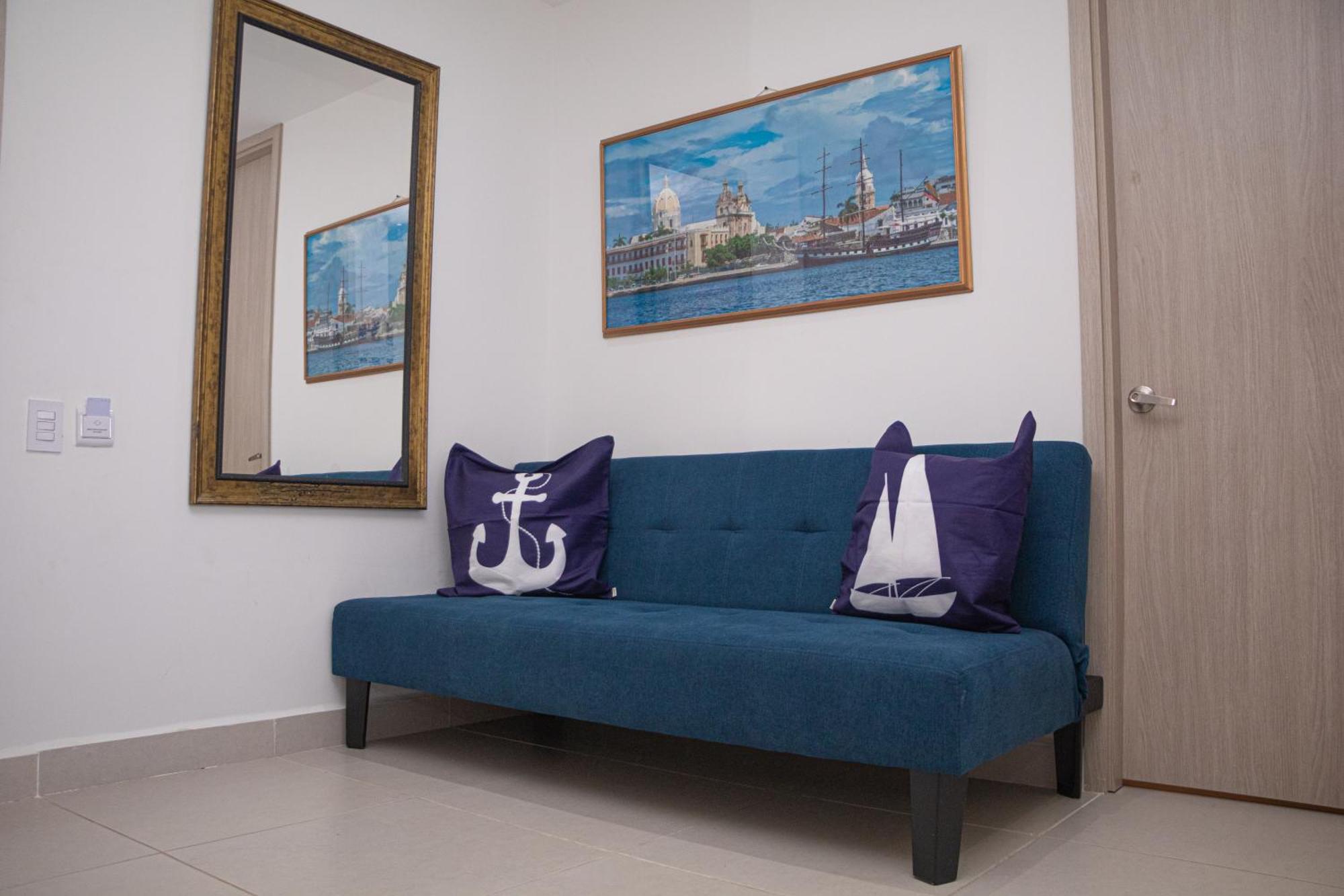 Apartamento De Lujo Frente Al Mar Con Piscina Cartagena Bagian luar foto