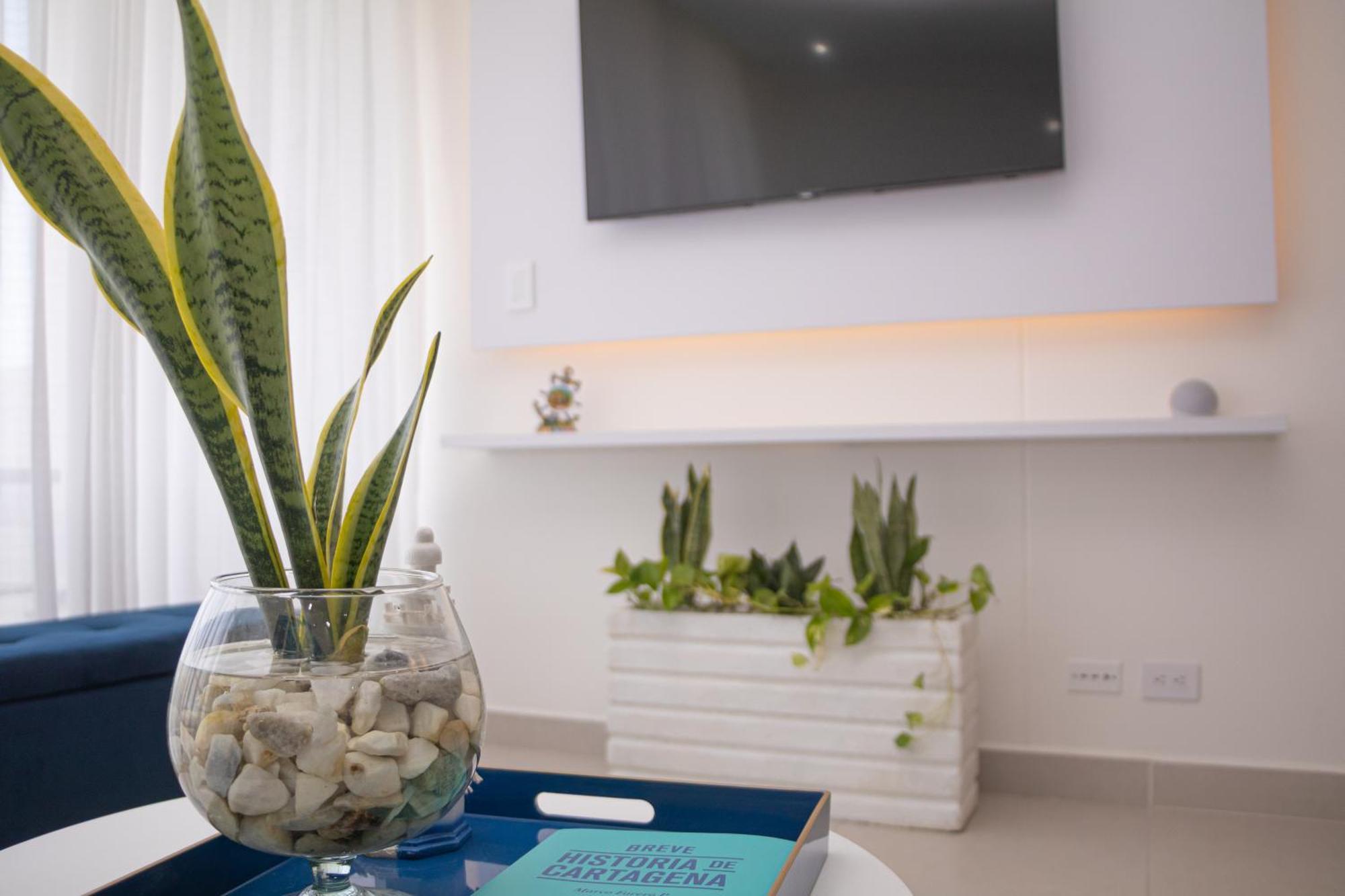 Apartamento De Lujo Frente Al Mar Con Piscina Cartagena Bagian luar foto