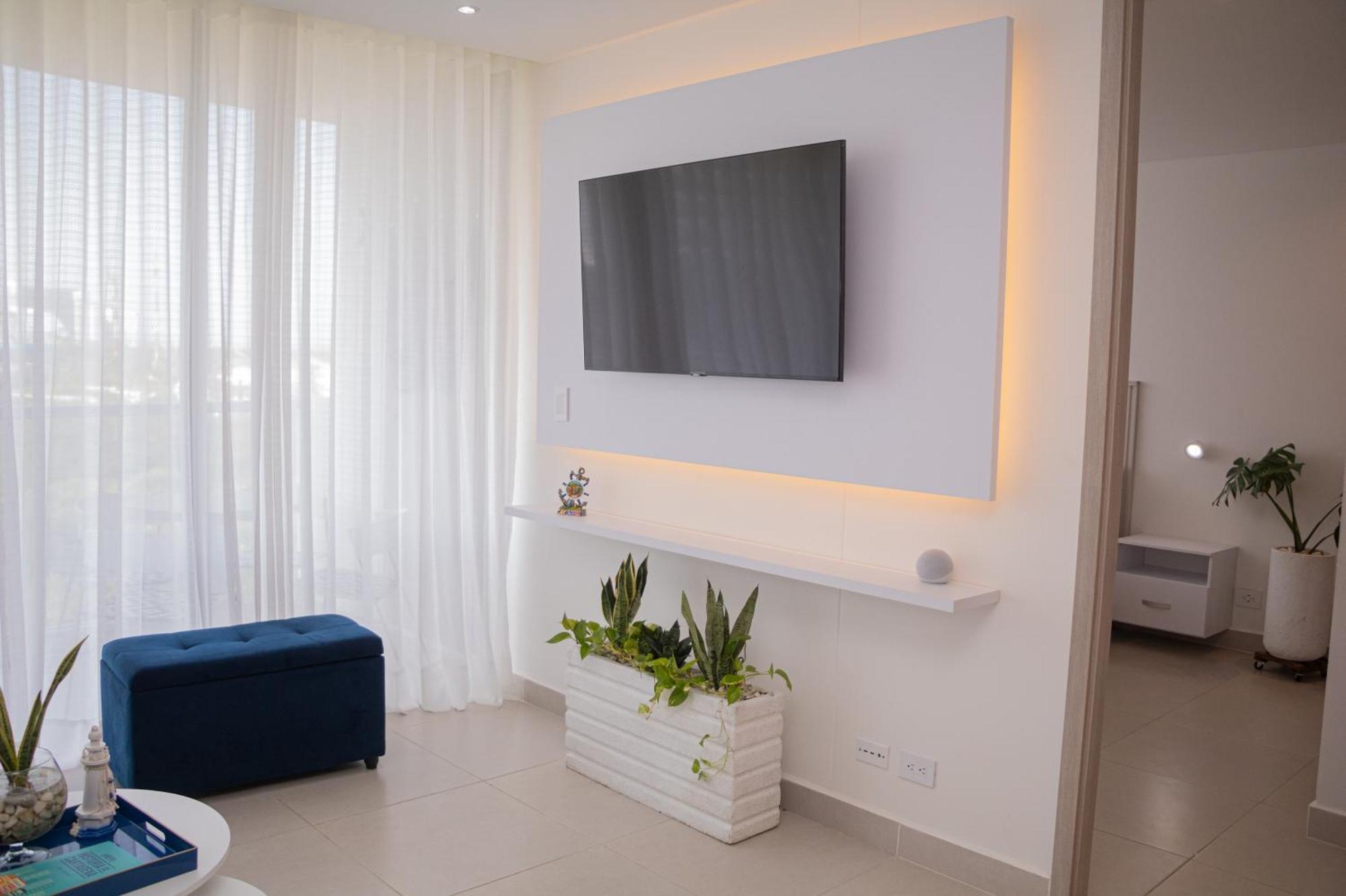 Apartamento De Lujo Frente Al Mar Con Piscina Cartagena Bagian luar foto