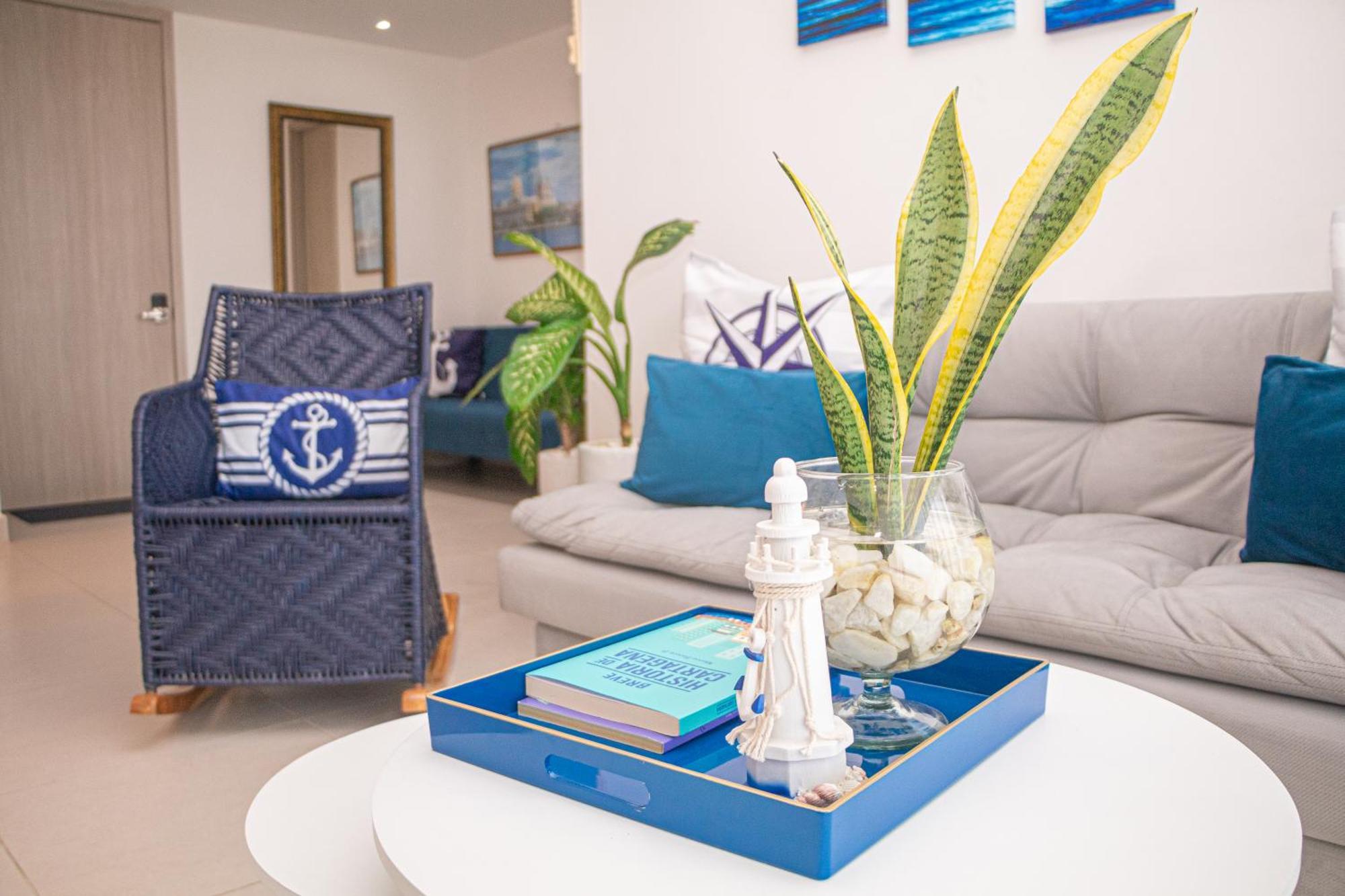 Apartamento De Lujo Frente Al Mar Con Piscina Cartagena Bagian luar foto